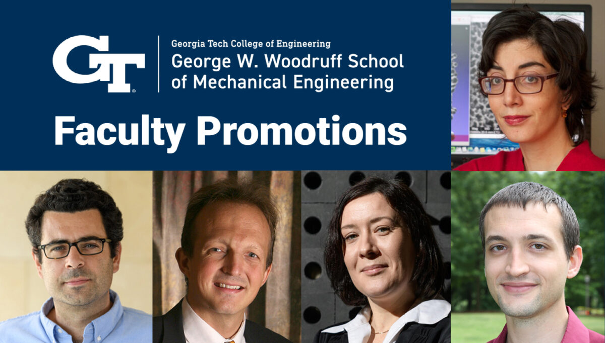 Photos of promoted professors